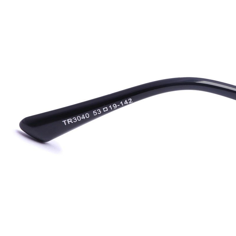 Xylon Black Large Full Rim Square Sunglasses for Men & Women — Hashtag Eyewears