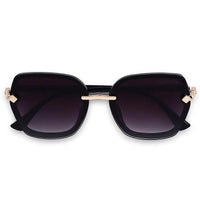 Xyrion Gradient Black Large Full Rim Butterfly Sunglasses for Men & Women — Hashtag Eyewears