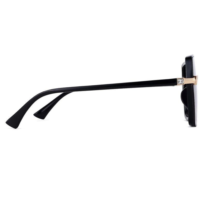 Xyrion Gradient Black Large Full Rim Butterfly Sunglasses for Men & Women — Hashtag Eyewears