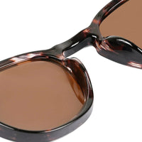 Yren Dappled brown Small Full Rim Wayfarer Sunglasses for Men & Women HASHTAG X VOSNO — Hashtag Eyewears